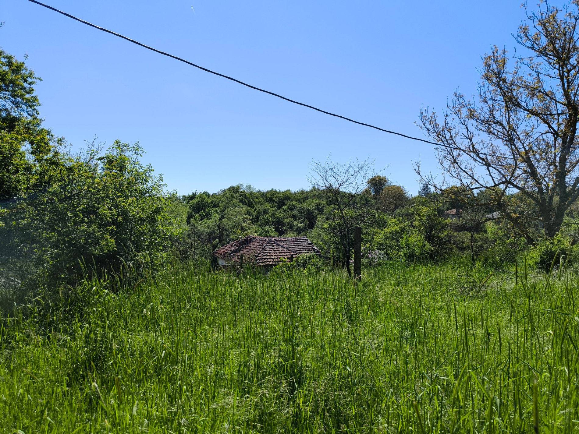 Poteau électrique à proximité